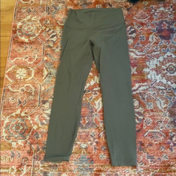 lululemon athletica Pants - Olive green lululemon align leggings